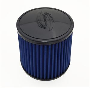 3" Cone Blue Air filter-Black top