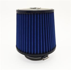 3" Cone Blue Air filter-Black top